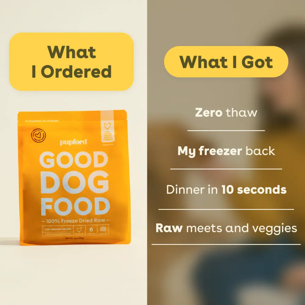 What I ordered versus what I got comparison ad